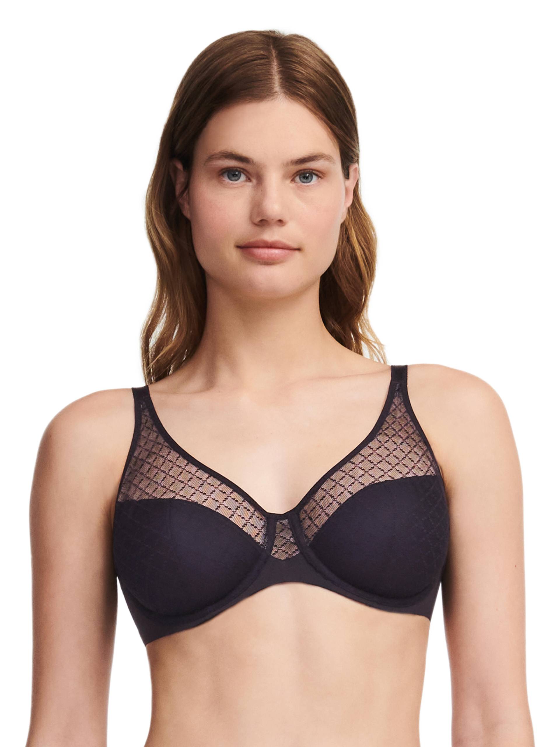 Chantelle Lingerie - Norah Chic Bedeckender gemoldeter BH schwarz - Gr. - 70 G von Chantelle Lingerie