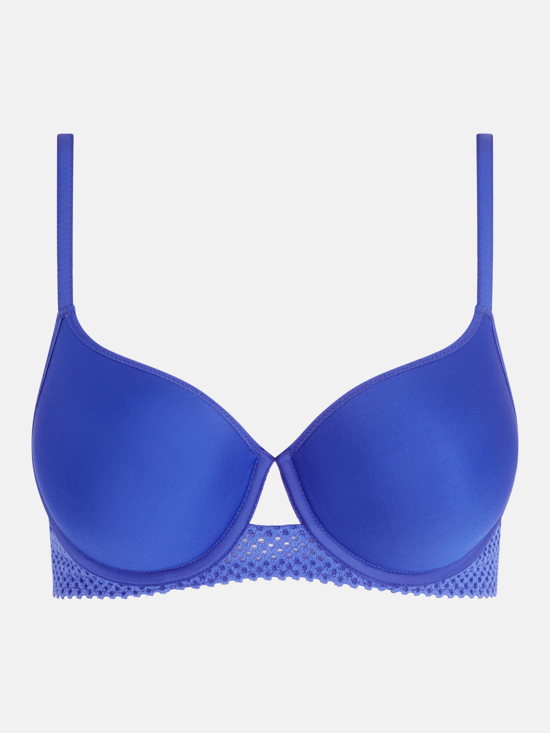 Chantelle Lingerie - Play Bedeckender Memory-BH blue klein - Gr. - 80 B von Chantelle Lingerie