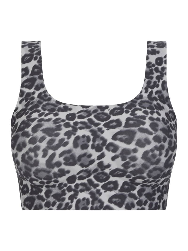 Chantelle Lingerie - SoftStrech Power Rundhals BH grey leopard - Gr. - XL von Chantelle Lingerie