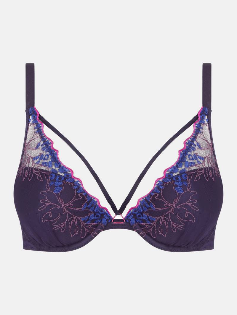 Chantelle Lingerie - Spice Push Up BH midnight blue multico - Gr. - 75 A von Chantelle Lingerie