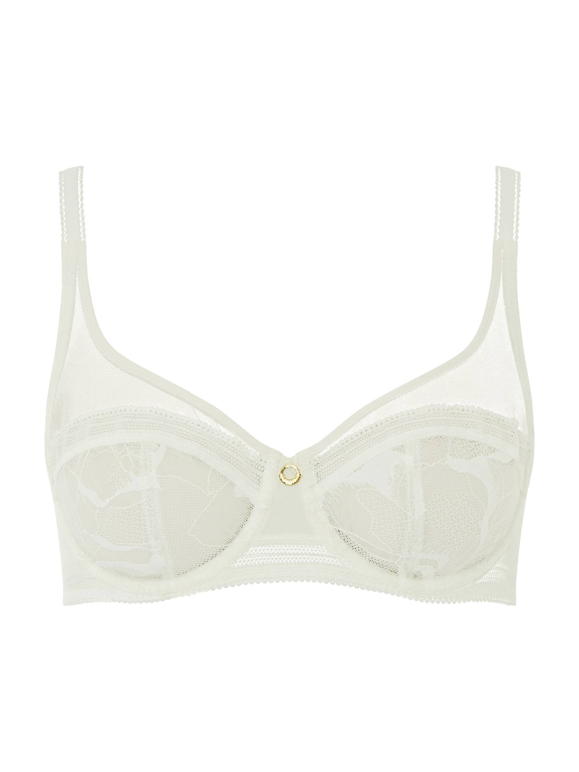 Chantelle Lingerie - TRUE LACE Sehr bedeckender Bügel-BH milk - Gr. - 75 D von Chantelle Lingerie