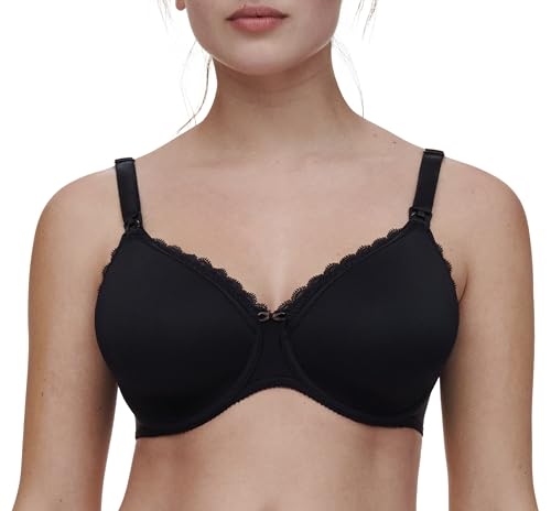 Chantelle, Bedeckender Still-BH , Mutterschaft BH, Schwarz, 90G von Chantelle