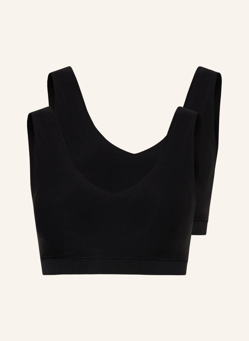 Chantelle 2er-Pack Bustiers Softstretch schwarz von Chantelle