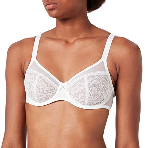 Chantelle ALTO, Sehr Bedeckender Bügel-BH, Damen Unterwäsche, Milk, 75D von Chantelle