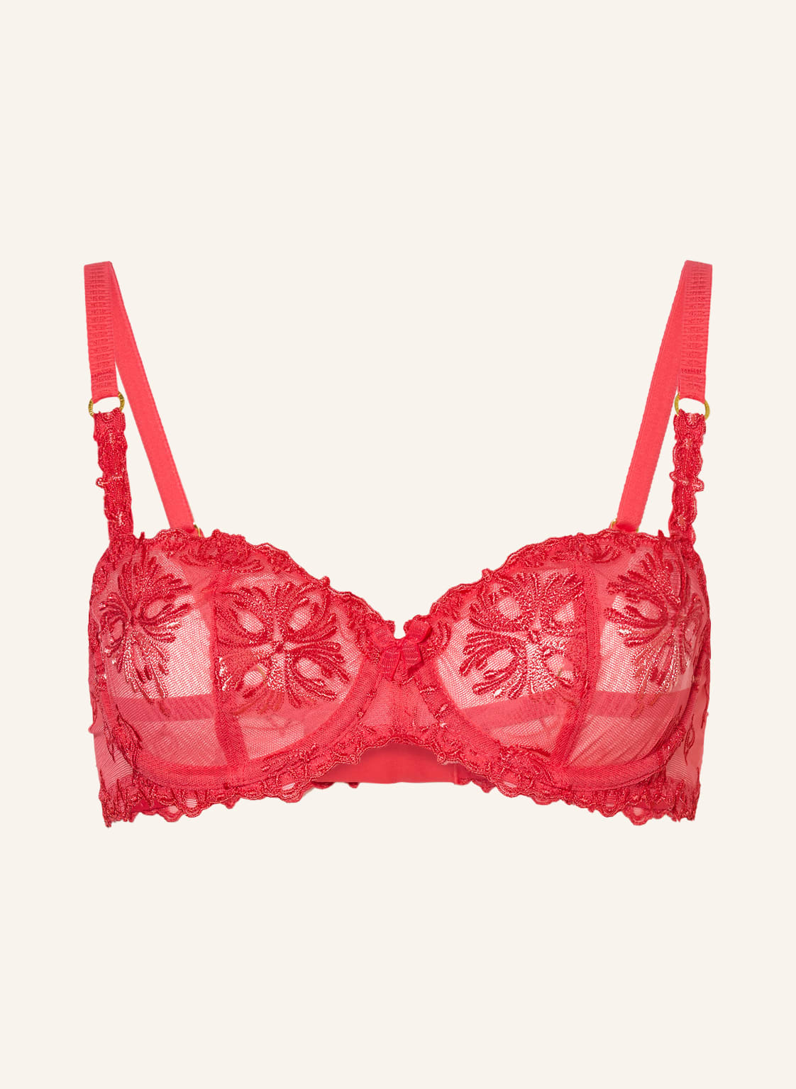 Chantelle Balconette-Bh Champs-Élysées rot von Chantelle