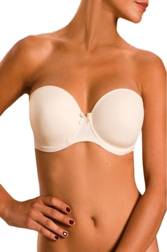 Chantelle Basic Invisible - Schalen-BH m. abnehm. Trägern, Elfenbein (), 75C von Chantelle