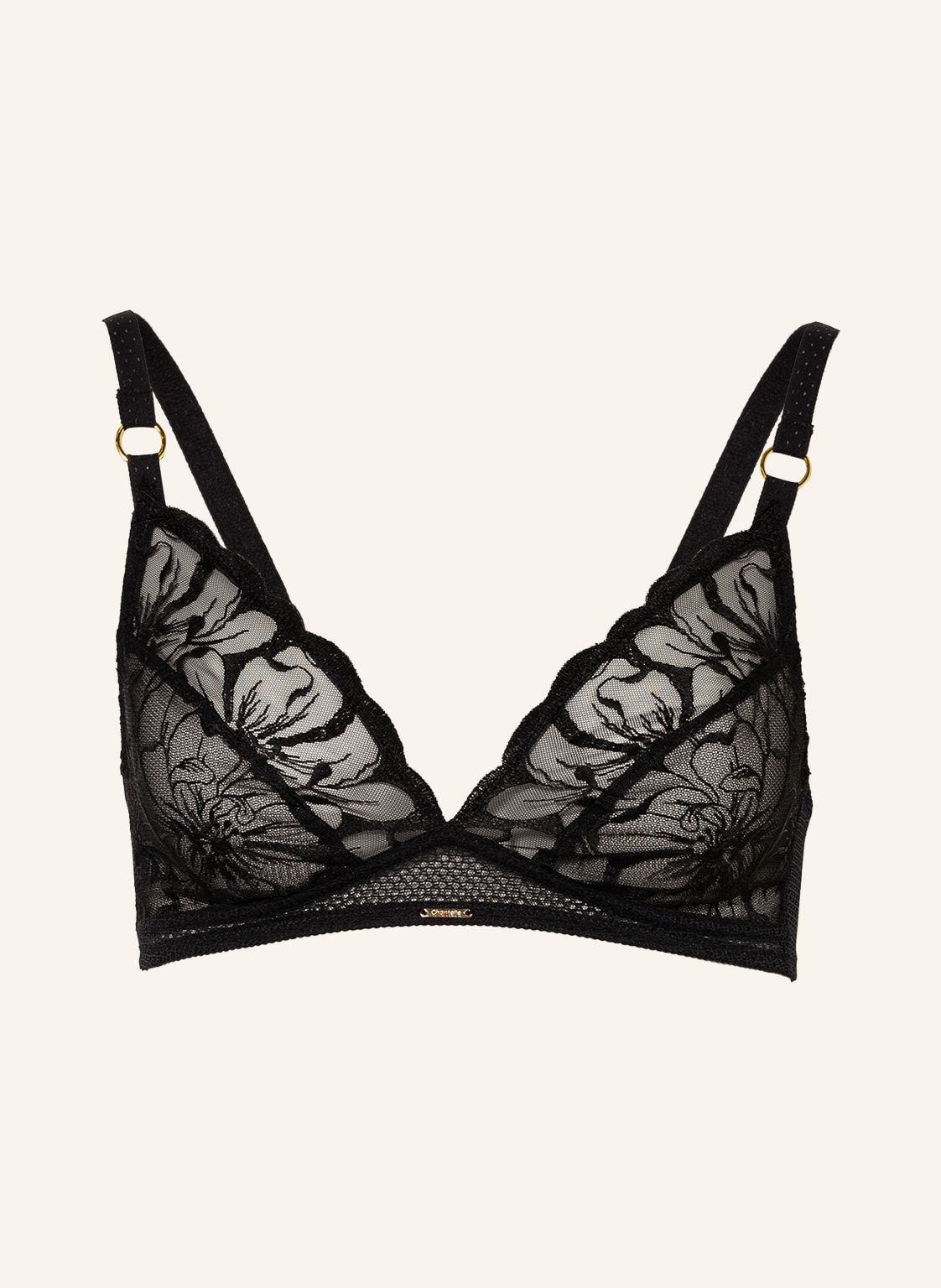 Chantelle Triangel-Bh Fleurs schwarz Chantelle Triangel-Bh Fleurs schwarz von Chantelle