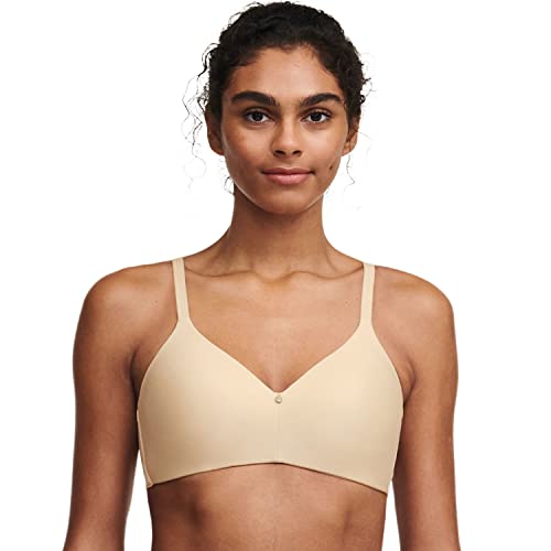 Chantelle C COMFORT, Bügelloser T-shirt BH, Unnsichtbare Unterwäsche für Damen, Nude, 75G von Chantelle