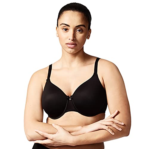Chantelle C MAGNIFIQUE, T-Shirt-BH, Unnsichtbare Unterwäsche für Damen, Schwarz, 75D von Chantelle