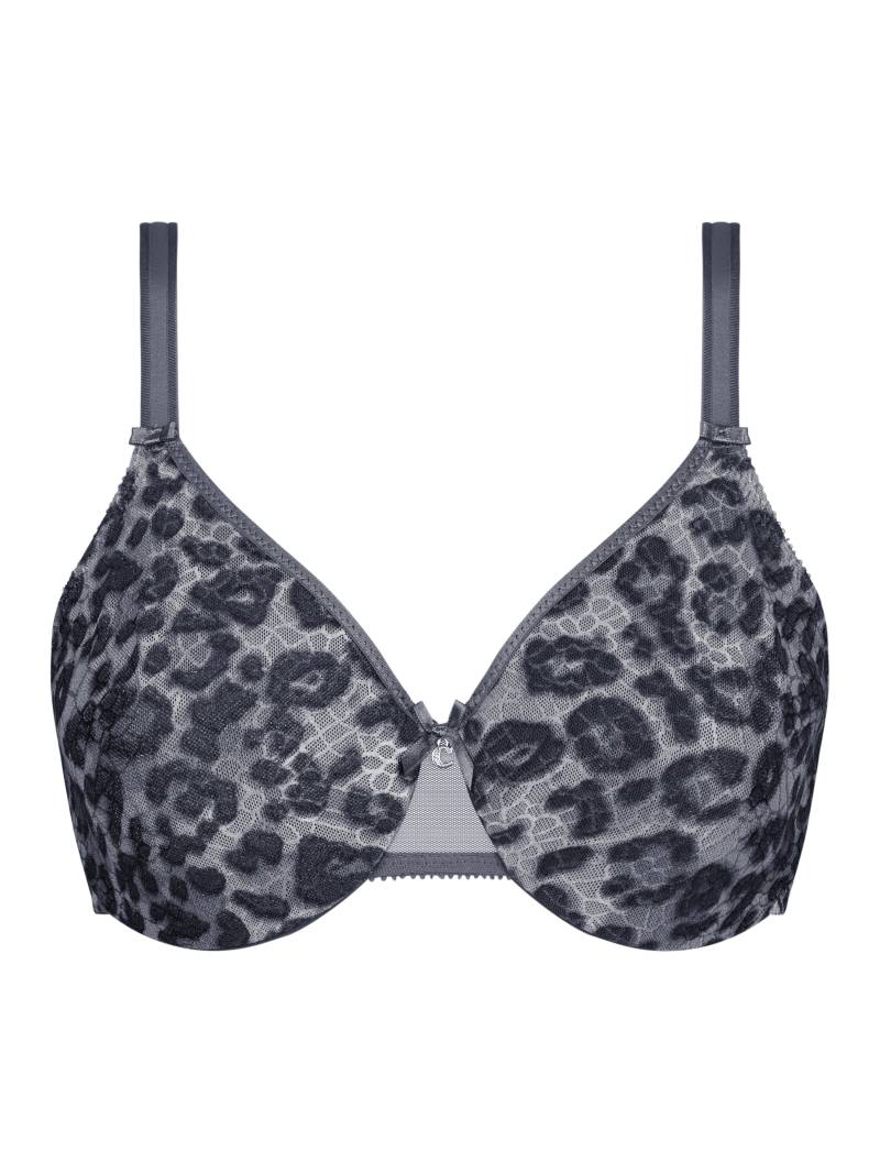 Chantelle Lingerie - C Magnifique Sehr bedeckender gemoldeter BH grey leopard - Gr. - 95 C von Chantelle Lingerie