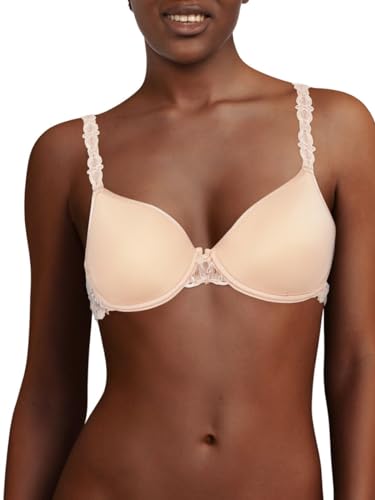 Chantelle CHAMPS ELYSEES, Bedeckender Memory Foam-BH, Damen Unterwäsche, Dune, 70F von Chantelle