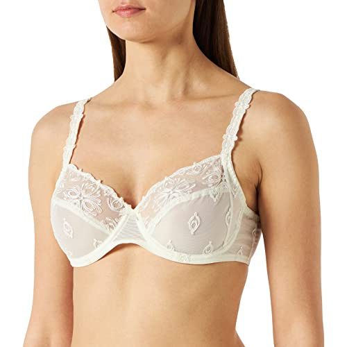 Chantelle CHAMPS ELYSEES, Sehr Bedeckender Bügel-BH, Damen Unterwäsche, Elfenbein, 95C von Chantelle