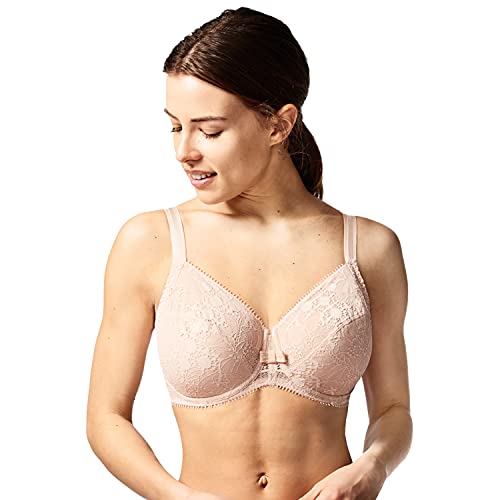 Chantelle DAY TO NIGHT, Sehr Bedeckender Bügel-BH, Damen Unterwäsche, Beige Dore, 85G von Chantelle