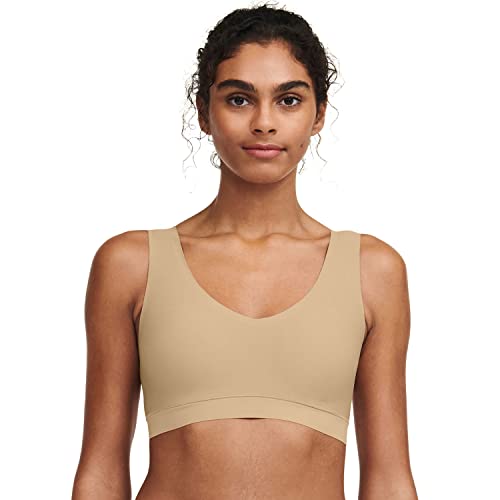 Chantelle SOFTSTRETCH, Bustier Mit Soft Cups, V-Ausschnitt, Unnsichtbare Unterwäsche für Damen, Nude, M/L von Chantelle