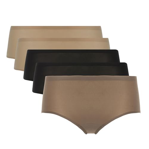 Chantelle SOFTSTRETCH, Shorty (Pack X5), Unnsichtbare Unterwäsche für Dame, Einheitsgröße von 36 bis 44 (EU), Mehrfarbig, Einheitsgröße von Chantelle