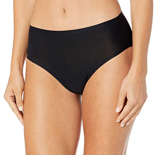 Chantelle Damen Soft Stretch One Size Retro Thong Tanga, Schwarz, Einheitsgröße EU von Chantelle