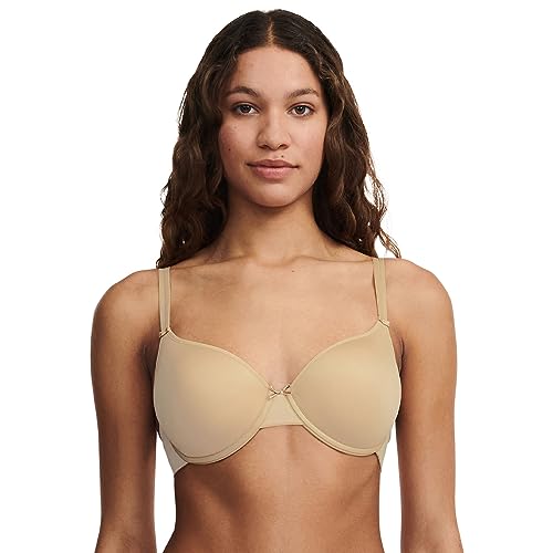 Chantelle Damen Basic Invisible Smooth Custom Fit BH, beige, 80F von Chantelle