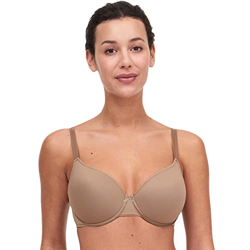 Chantelle Damen Basic Invisible Smooth Custom Fit BH, haselnussbraun, 75D von Chantelle