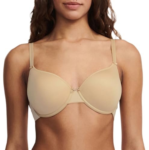 Chantelle Damen Basic Invisible Smooth Custom Fit Bra BH, hautfarben, 75E von Chantelle