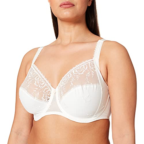 Chantelle EVERY CURVE, Sehr Bedeckender Bügel-BH, Damen Unterwäsche, Milk, 85G von Chantelle