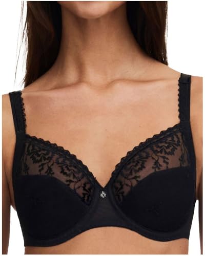 Chantelle Damen Every Curve Sg Arma. Tres Enveloppant Full Coverage Bra, Schwarz, 80C EU von Chantelle