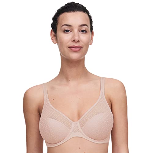 Chantelle Damen Norah Chic Bügel Geformter BH, Durchsichtig, Nude Rose, 80F von Chantelle