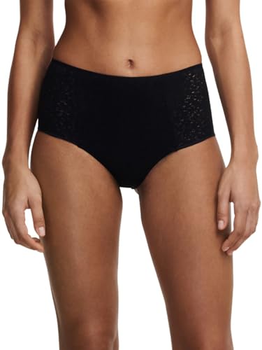 Chantelle Damen Norah High Waist Brief Panty, 13F3, Schwarz, M, Schwarz, M von Chantelle