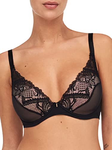 Chantelle Damen Orangerie Dream Plunge T-Shirt BH, Schwarz, 70G von Chantelle