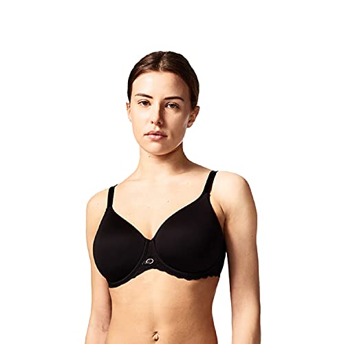 Chantelle PARISIAN ALLURE, Bedeckender Spacer-BH, Damen Unterwäsche, Schwarz, 65E von Chantelle