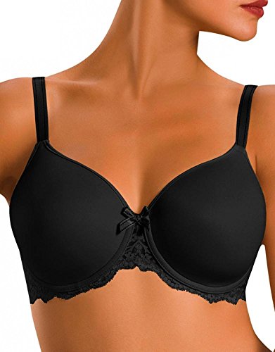 Chantelle Damen Rive Gauche Full Coverage Smooth Bra BH, schwarz, 85C von Chantelle