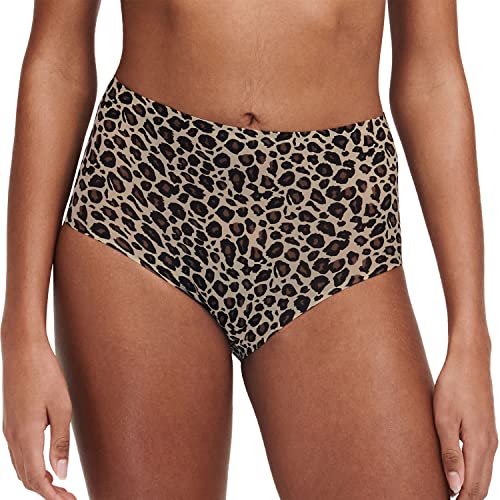 Chantelle SOFTSTRETCH, Taillenslip, Unnsichtbare Unterwäsche für Dame, Einheitsgröße von 36 bis 44 (EU), Leopard Nude, Einheitsgröße von Chantelle