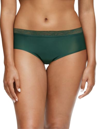 Chantelle Damen Shorty mit Spitze Soft Stretch Hipster Panties, Sequoia Grün, One size von Chantelle