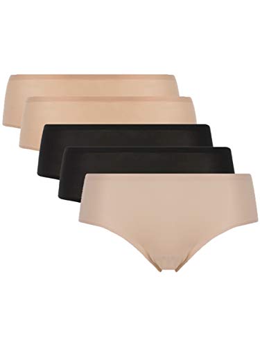 Chantelle Damen Softstretch Regular Rise Seamless Panties Hipster-Hschen, Multi, Einheitsgröße (5er Pack) von Chantelle