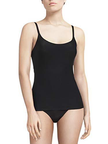 Chantelle SOFTSTRETCH, Top Mit Spaghettiträgern und Soft Cups, Unnsichtbare Unterwäsche für Damen, Schwarz, XL/2XL von Chantelle