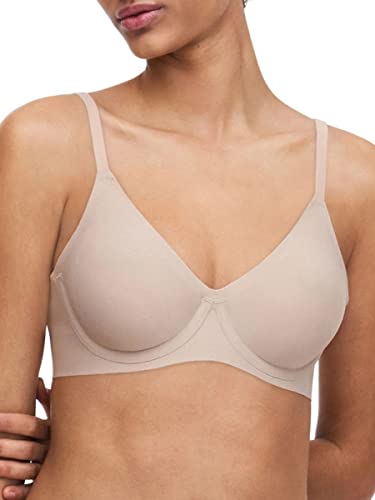 Chantelle SOFTSTRETCH, Tief Ausgeschnittener BH, Unnsichtbare Unterwäsche für Damen, Nude, 85DE von Chantelle