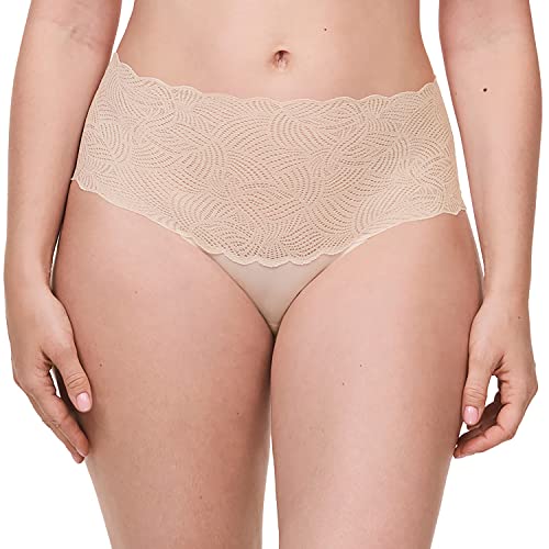 Chantelle Damen Softstretch High Waist Brief W/Lace Slip, Blush, Einheitsgröße von Chantelle