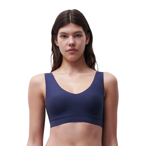 Chantelle Damen Softstretch Padded V-Neck Bra BH, Marines Blau, M/L von Chantelle