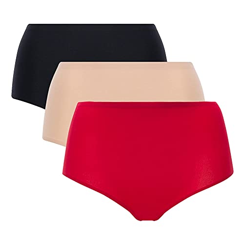 Chantelle SOFTSTRETCH, Taillenslip (Pack X3), Unnsichtbare Unterwäsche für Dame, Einheitsgröße von 36 bis 44 (EU) von Chantelle