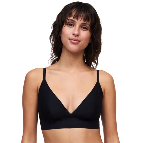 Chantelle Damen Triangel-Bügel Softstretch BH, Halbtransparent, Schwarz, Medium Chantelle Damen Triangel-Bügel Softstretch BH, Halbtransparent, Schwarz, Medium von Chantelle