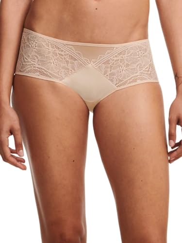 Chantelle Easy Feel Floral Touch Covering Shorty, golden beige, 42 von Chantelle