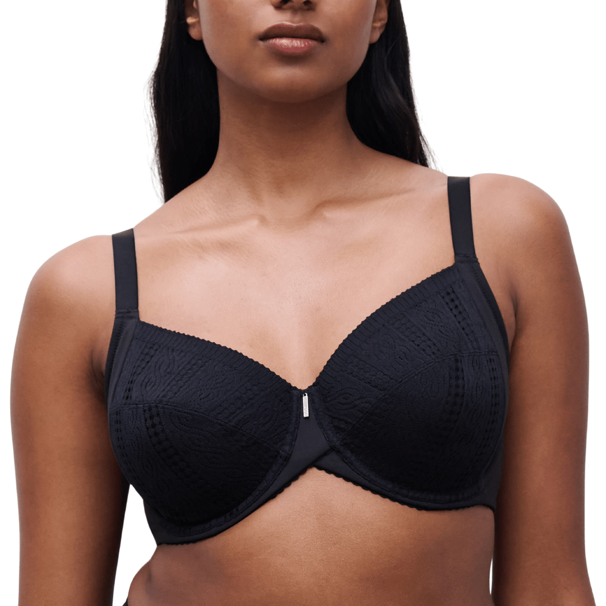Chantelle Easyfeel Easy Support BH mit Bügel, Schwarz, Größe: 85B, Damen von Chantelle