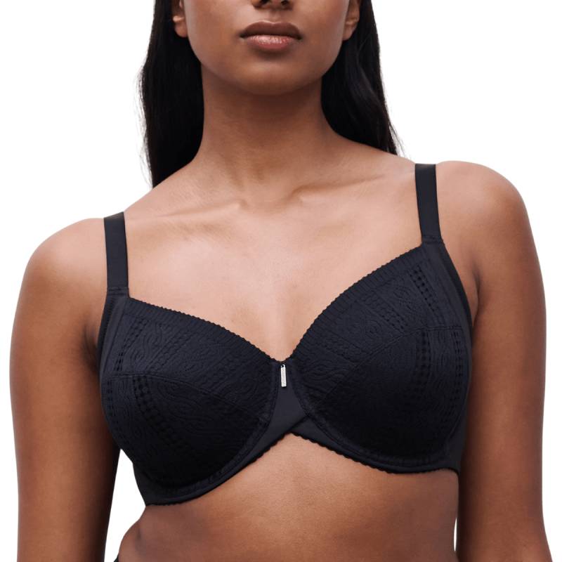 Chantelle Easyfeel Easy Support BH mit Bügel, Schwarz, Größe: 85B, Damen von Chantelle