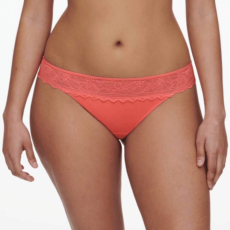 Chantelle Easyfeel Floral Touch String, Orange, Größe: 40, Damen von Chantelle