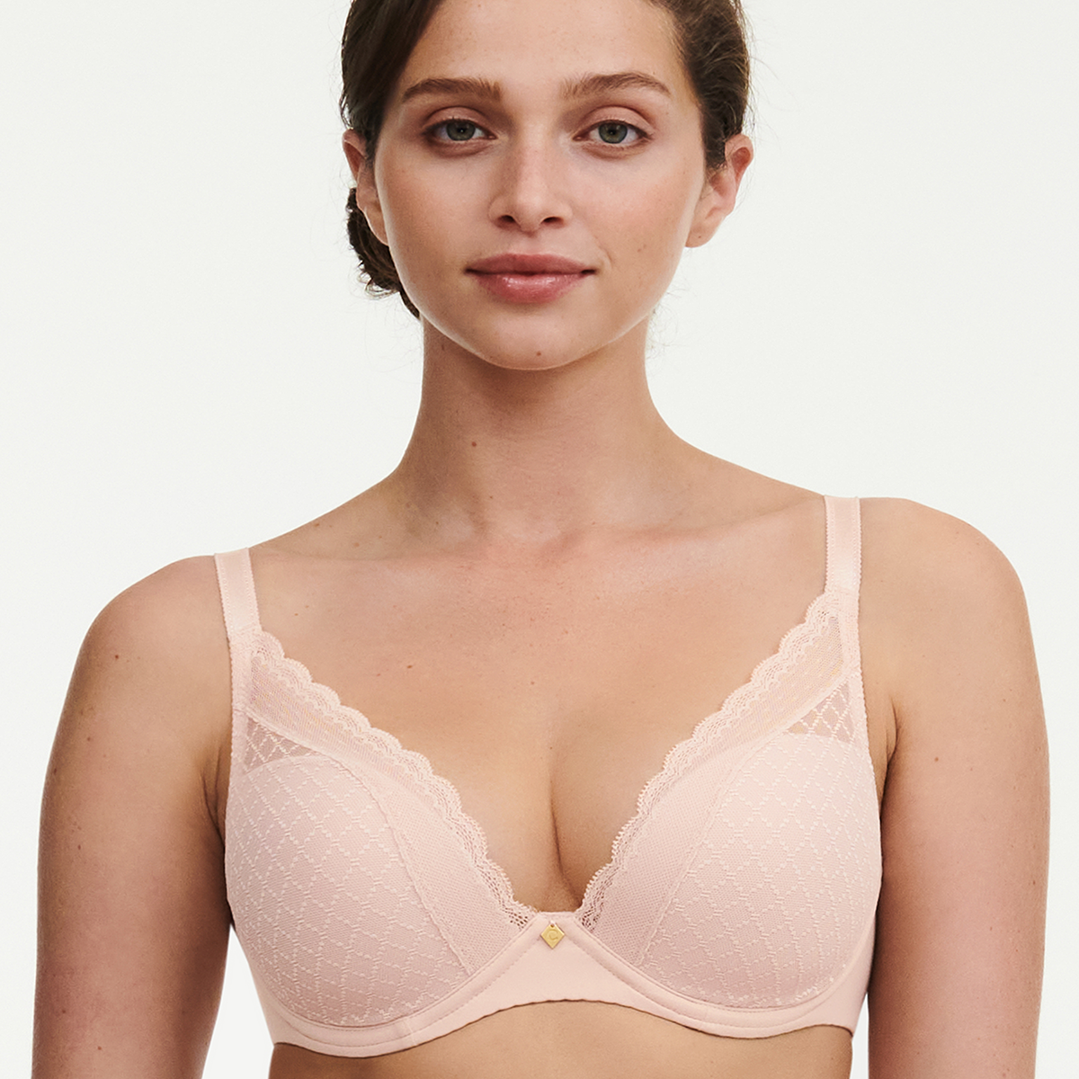 Chantelle Easyfeel Norah Chic BH Mit Bügel, Farbe: Dusky Pink, Größe: 65E, Damen von Chantelle