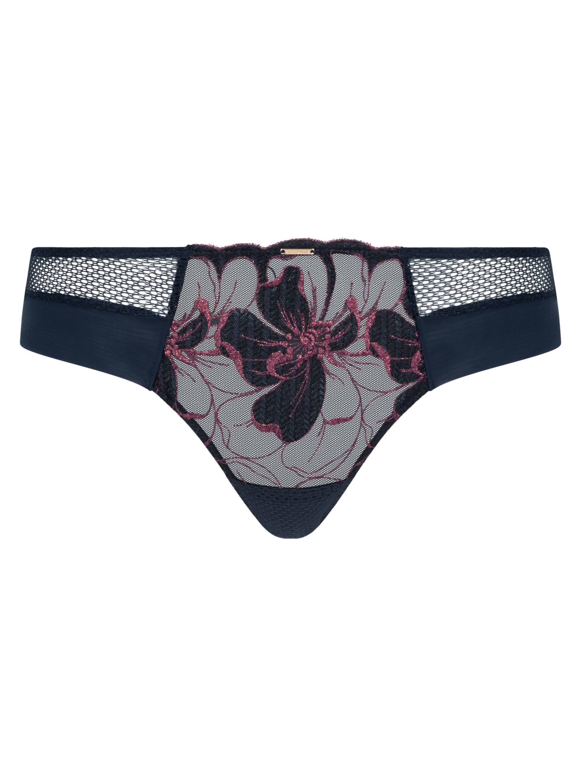 Chantelle - FLEURS SIGNATURE Revealing Shorty sailing blue lurex - Gr. - 38 von Chantelle