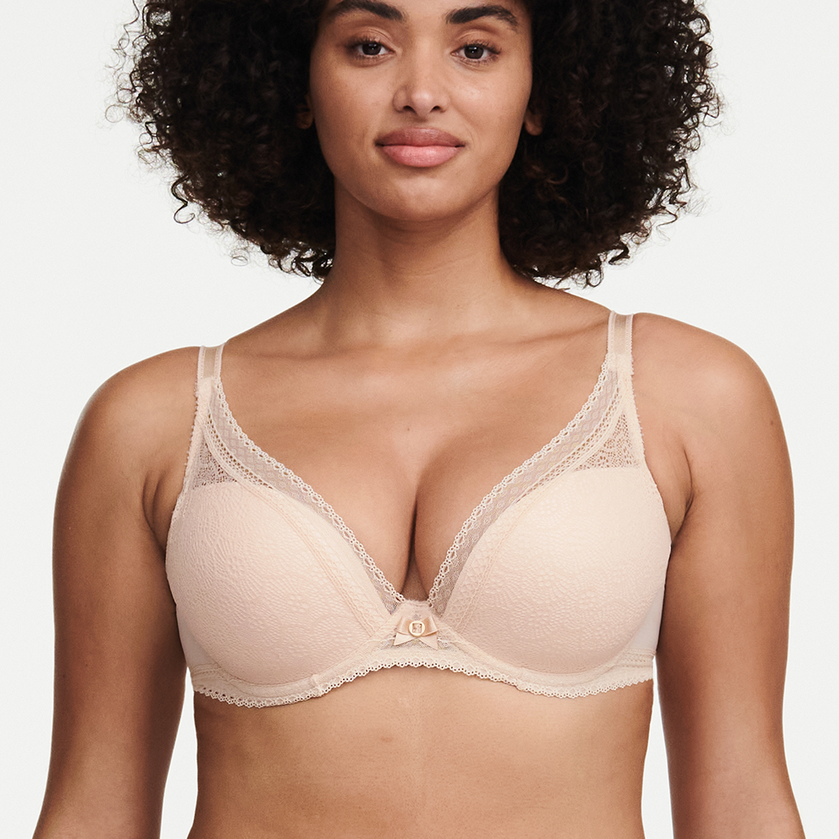 Chantelle Festivite BH mit Bügel, Beige, Größe: 70C, Damen von Chantelle