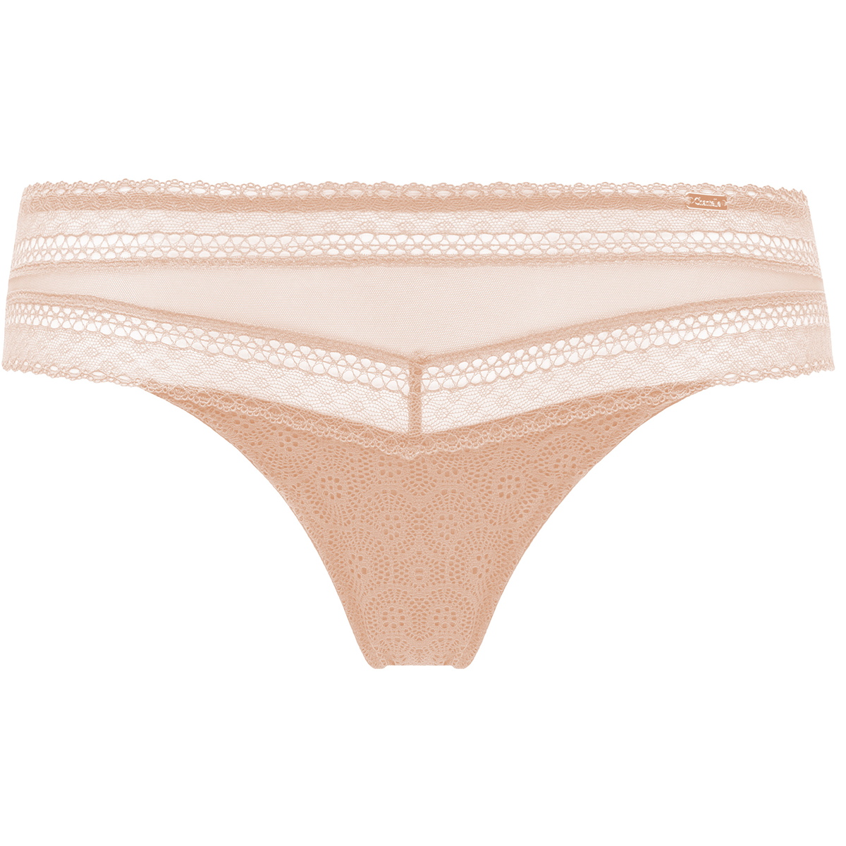 Chantelle Festivite Tai Slip, Farbe: Beige, Größe: 46, Damen von Chantelle