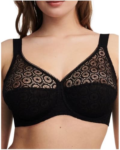 Chantelle Damen Fete Co Sg Arma. Tres Enveloppant BH, Schwarz, 95E EU von Chantelle