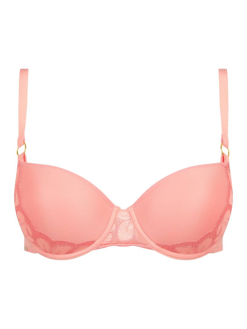 Chantelle Lingerie - Fleurs Außenträger Memory Foam-BH candlelight peach - Gr. - 80 E von Chantelle Lingerie