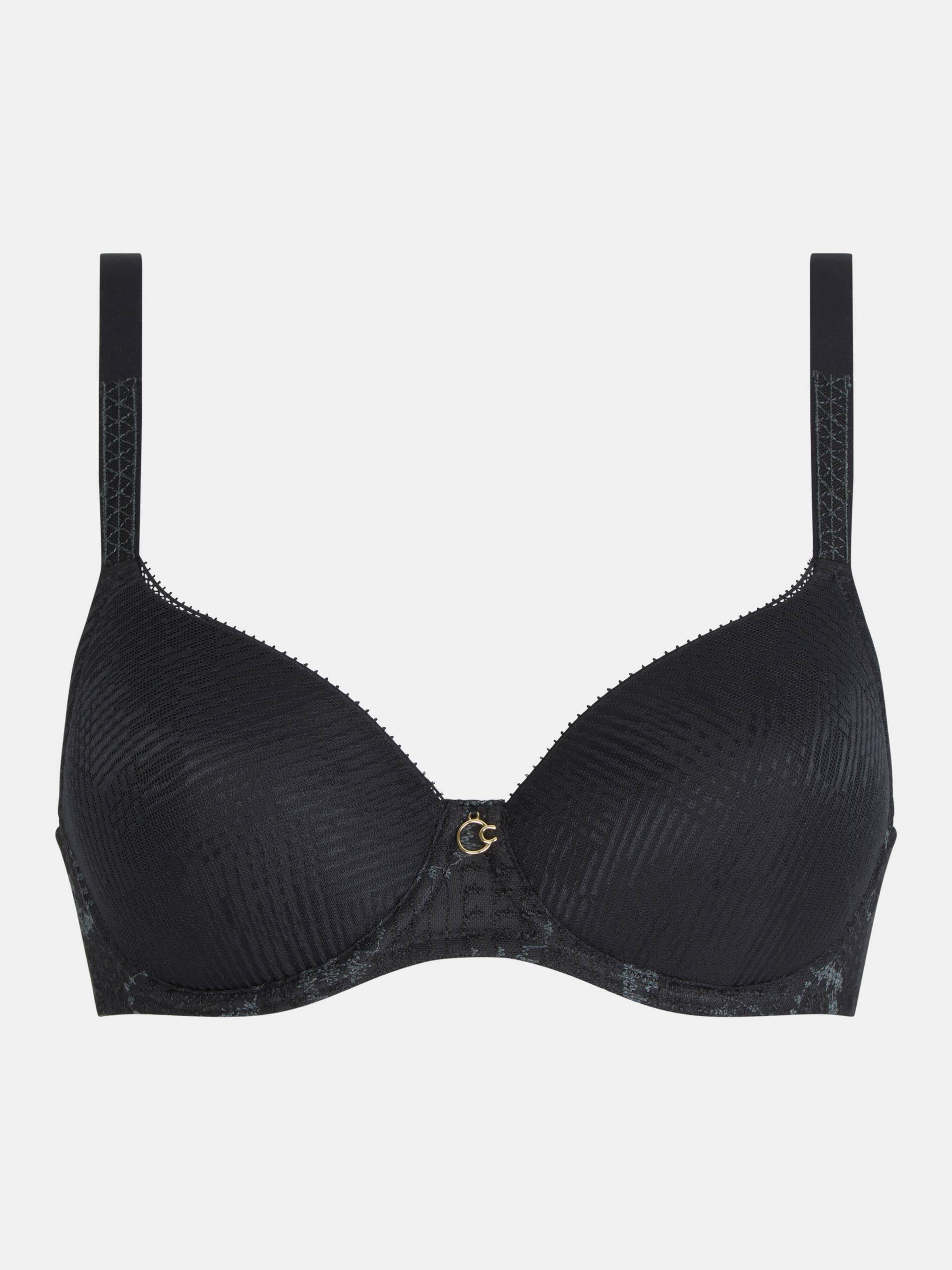 Chantelle Lingerie - Intrigue Bedeckender Memory-BH schwarz - Gr. - 85 F von Chantelle Lingerie